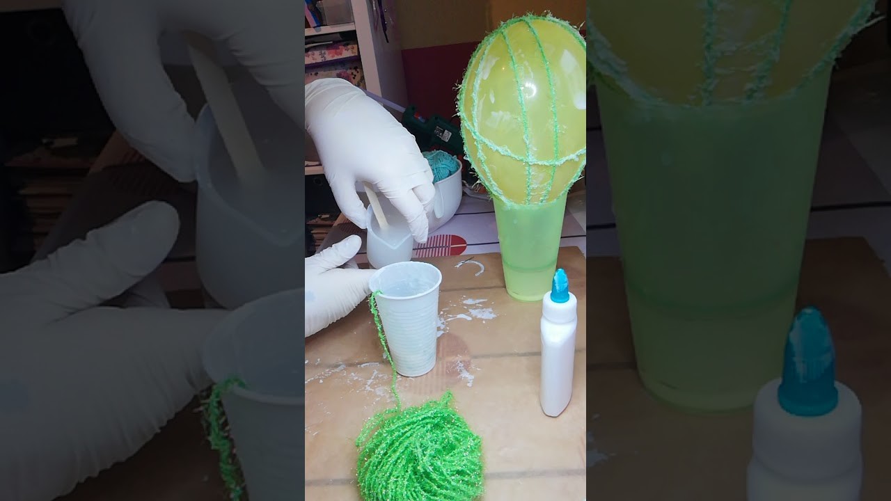 Frühlings.Osterdeko aus Wolle ????