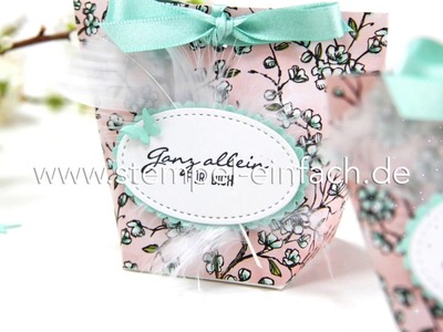 Frühlingshafte Verpackung mit Stampin Up Materialien | Tutorial by Stempel-Einfach