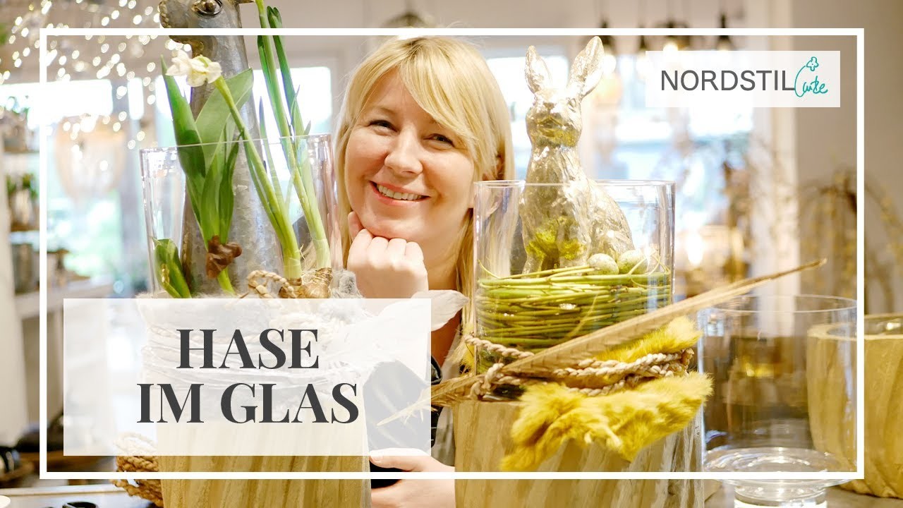 Hase im Glas