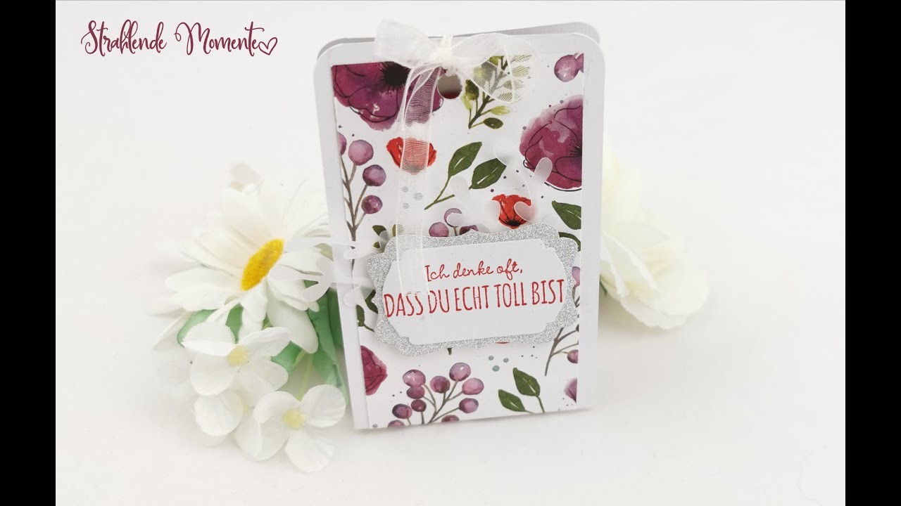 Kleines MITBRINGSEL mit dem Mohnblütenzauber von Stampin´ Up! ????????