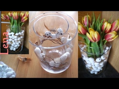 Kreative Tipps von Lena ???? Frühling Tulpen Deko ???? How to Arrange Tulips ???? декор из тюльпанов