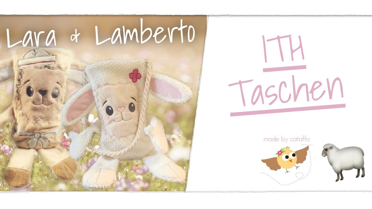 Lammtaschen für Ostern ❤︎ Lara & Lamberto