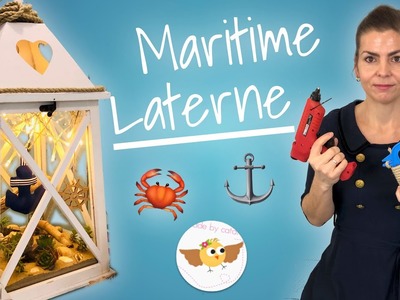 Laterne dekorieren ⚓️ Im maritimen Stil