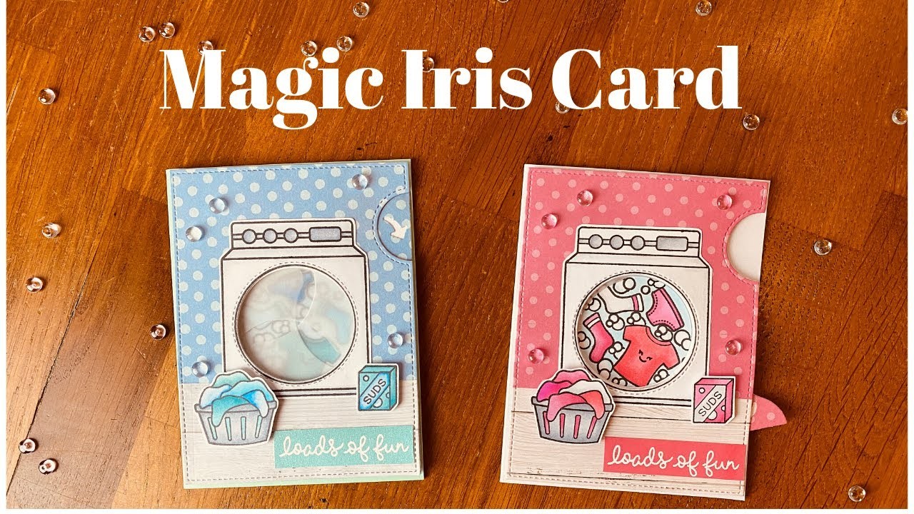 ☀️???? Lawn Fawn I Magic Iris Card I DIY ☀️????
