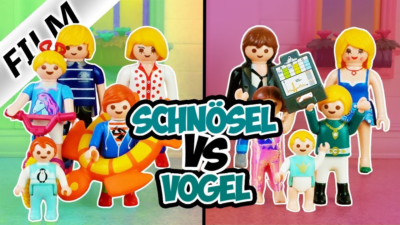 Playmobil Filme: Familie Schnösel vs. Familie Vogel | Videosammlung Compilation Deutsch