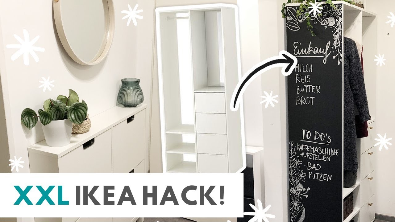 XL DIY IKEA HACK! Großes Flur Makeover
