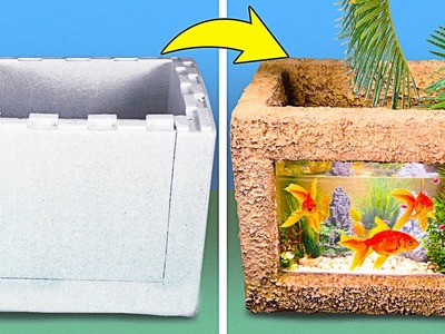 DIY AQUARIUM || 18 FANTASTISCHE EINRICHTUNGSIDEEN