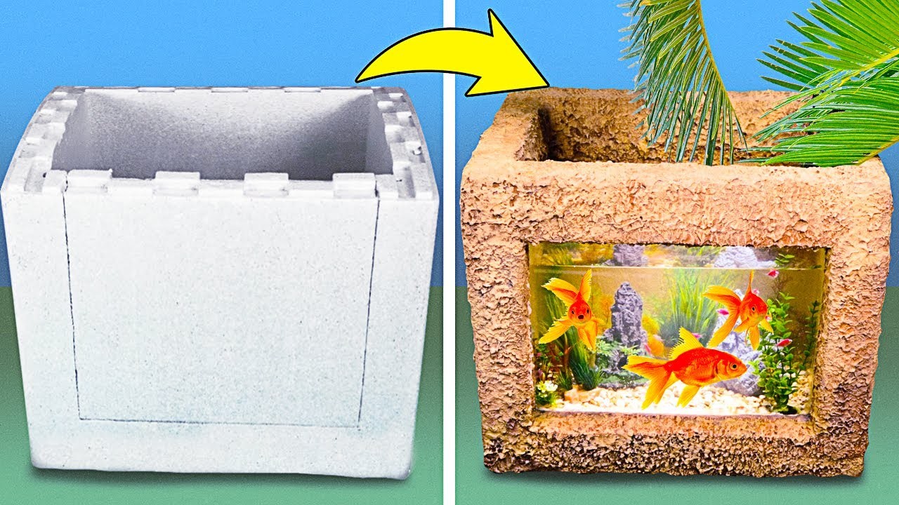 DIY AQUARIUM || 18 FANTASTISCHE EINRICHTUNGSIDEEN
