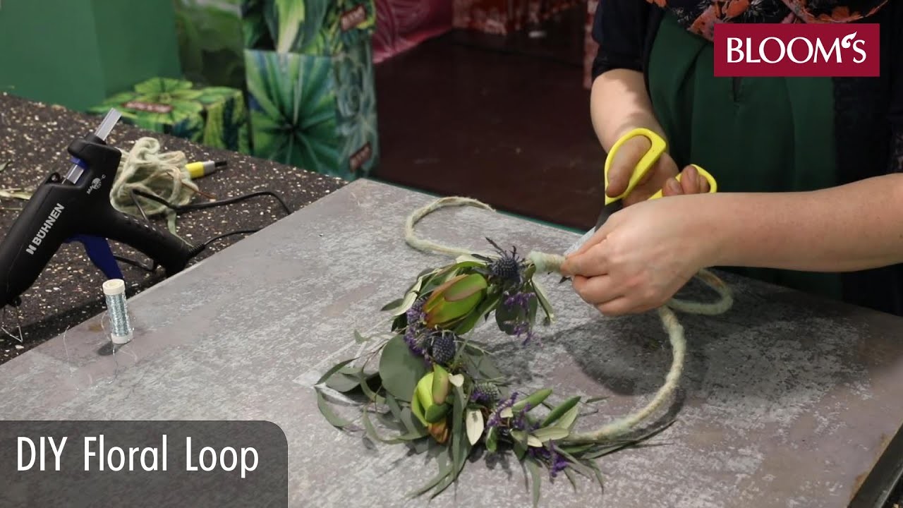 DIY Floral Loop | Deko | decoration | BLOOM’s Floristik