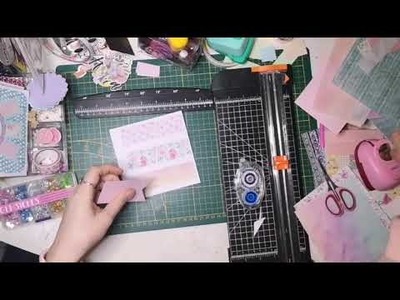 DIY Kartenbasteln 8 Karten mit "happy feelings" Block SketchVorlage- watch me craft