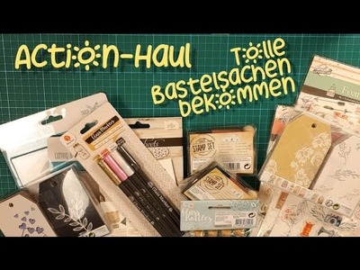 Haul Action | Österreich | Sticker | Stempel | Embossingfolder | Glasmarker | Bastelkram