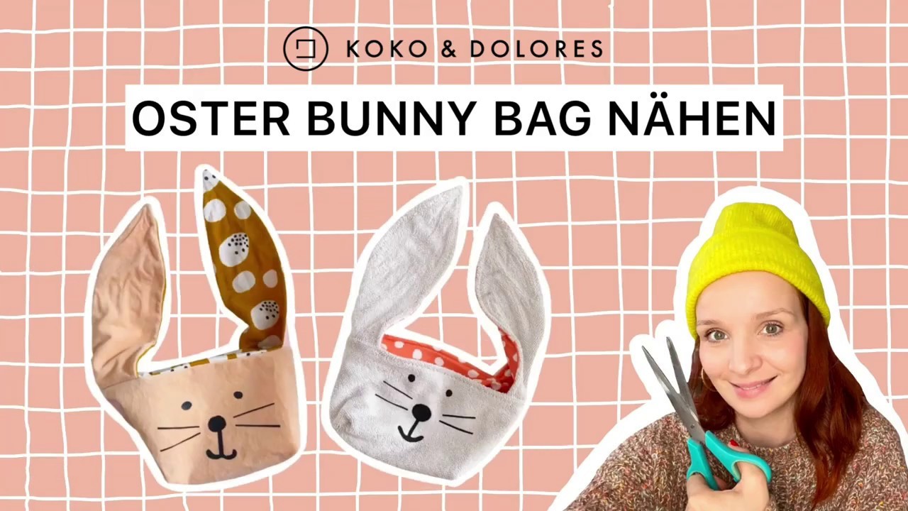 Osterkörbchen nähen - Oster Bunny Bags