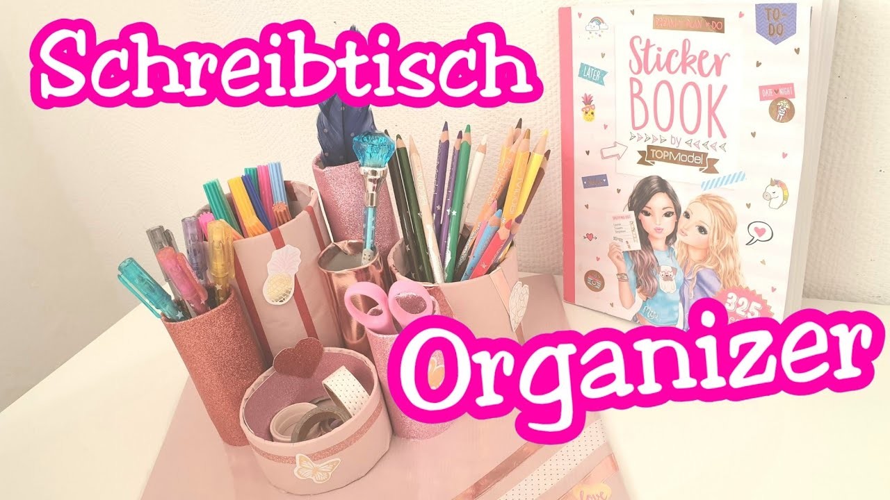 Schreibtisch Organizer mit Topmodel