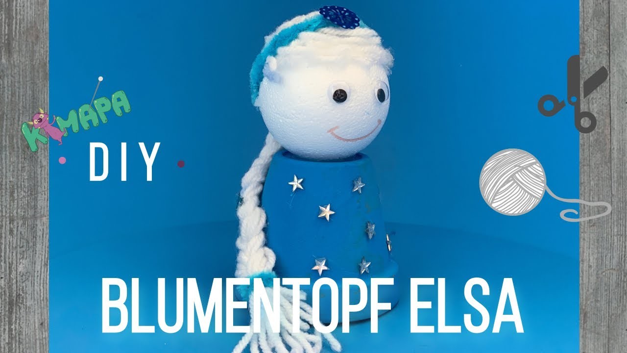 Blumentopf Elsa - DIY