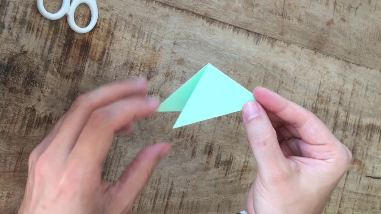 DIY- Origami Schmetterling in 4 Minuten