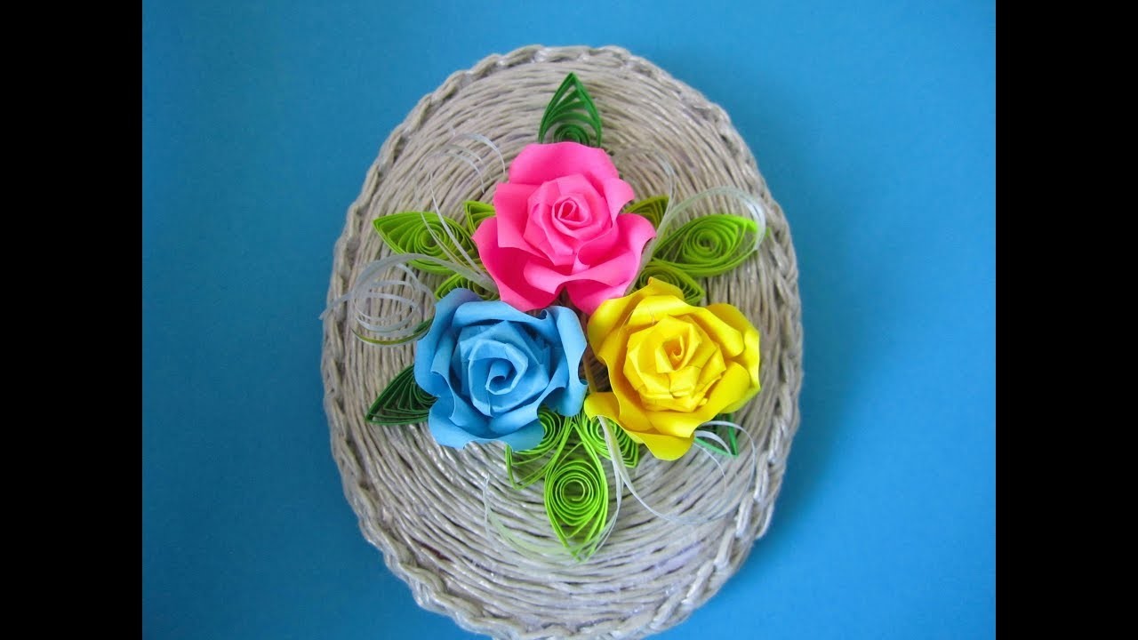 DIY: Papier Rose Tutorial.Paper rose tutorial