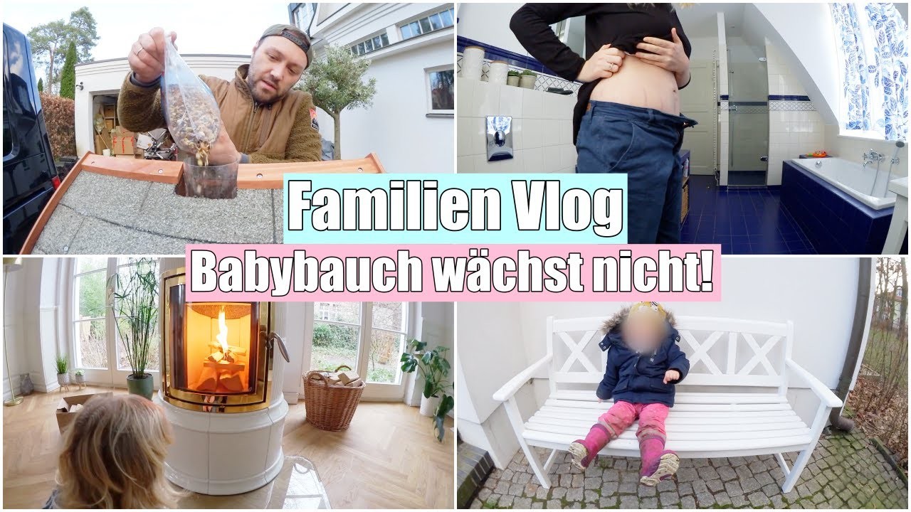 Mein Babybauch ???????? Vogelhäuser aufbauen & Kamin anheizen | Isabeau
