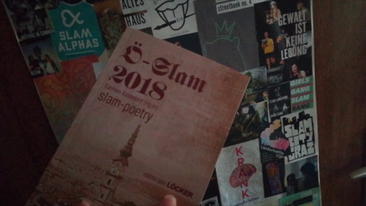 Unpacking Ö-Slam 2018 Anthologie