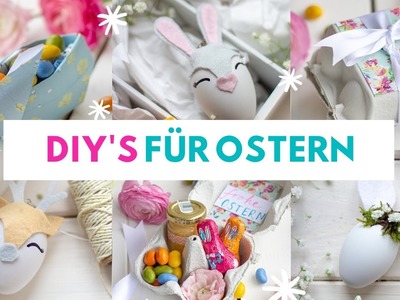4 supersüße DIY's für Ostern | Last-Minute Geschenke und Deko! | TRYTRYTRY