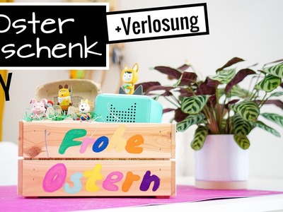 DIY Upcycling Ostergeschenk Idee für Kinder mit Tonies + Verlosung