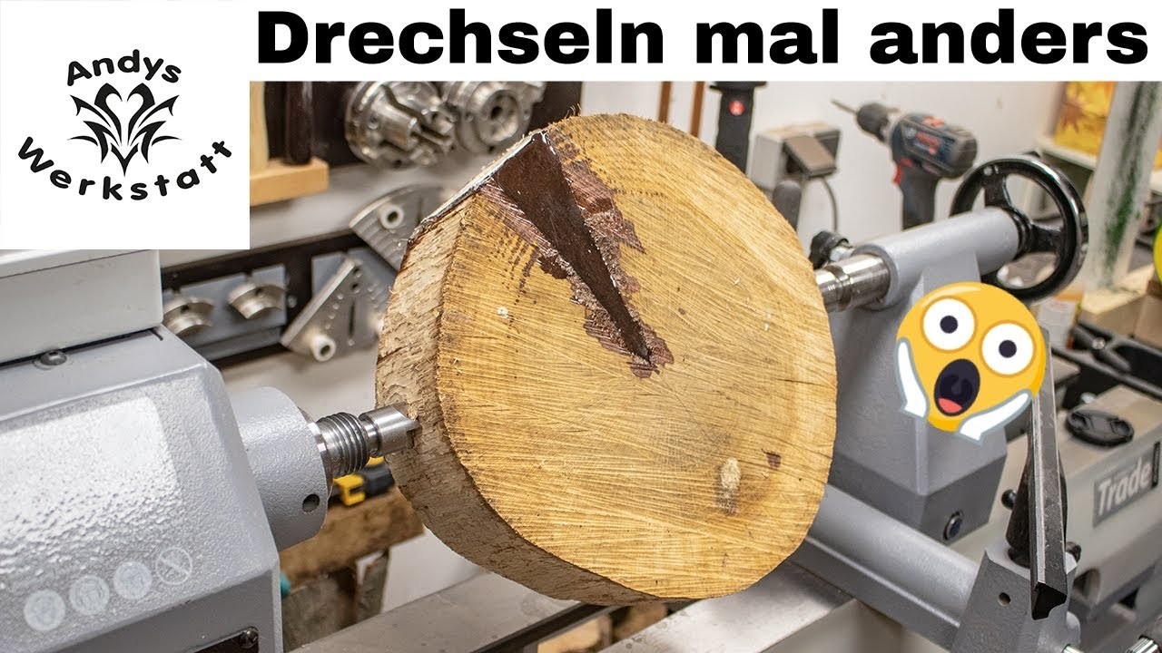 Eiche - Epoxy Schale - Drechseln mal anders