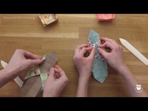 Einfache Origami Schachtel