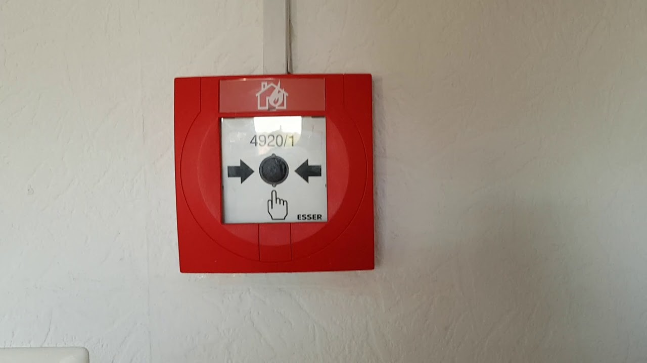 Feueralarm kleiner Systemtest | HSP Brandmeldetechnik