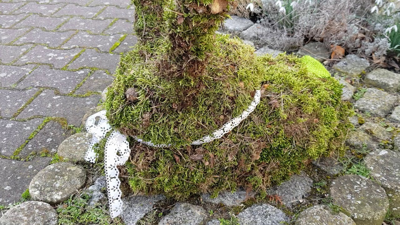 Frühlingsdeko, Osterdeko, Ostereier bemalen