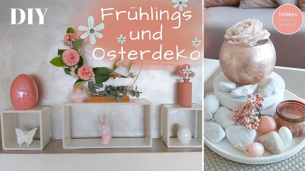 ????Ich dekoriere für den Frühling und Ostern|DIY Frühlingsdeko|Debbys World