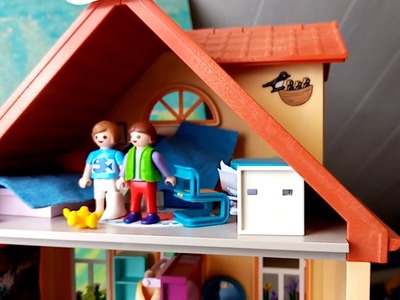 Playmobil Familie Schlau. pimp my Playmobil. Kinderzimmer.kinderfilm.