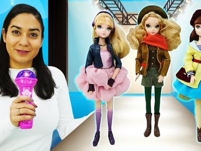 Puppen Video auf Deutsch. Ein Tag im Schönheitssalon. Die Modenschau
