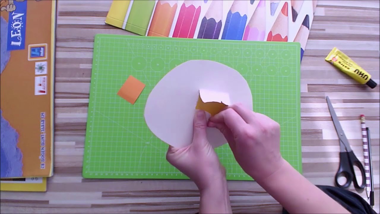 Tutorial Küken basteln