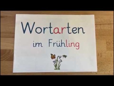 Wortarten im Frühling