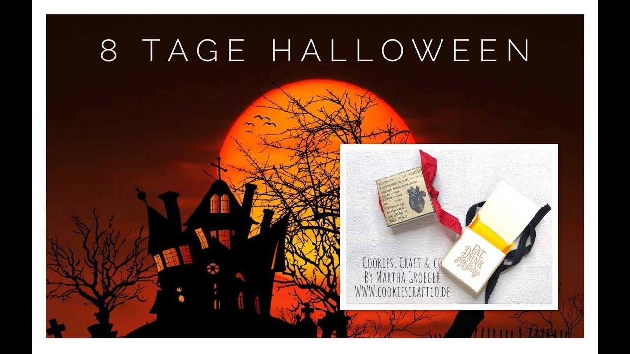 ???? 8 Tage Halloween Schokoladen-Verpackung I DIY I Stampin' Up!