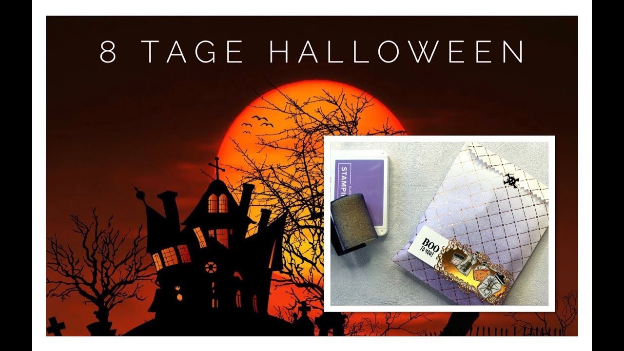 ???? 8 Tage Halloween Geschenktüte I DIY I Stampin' Up!