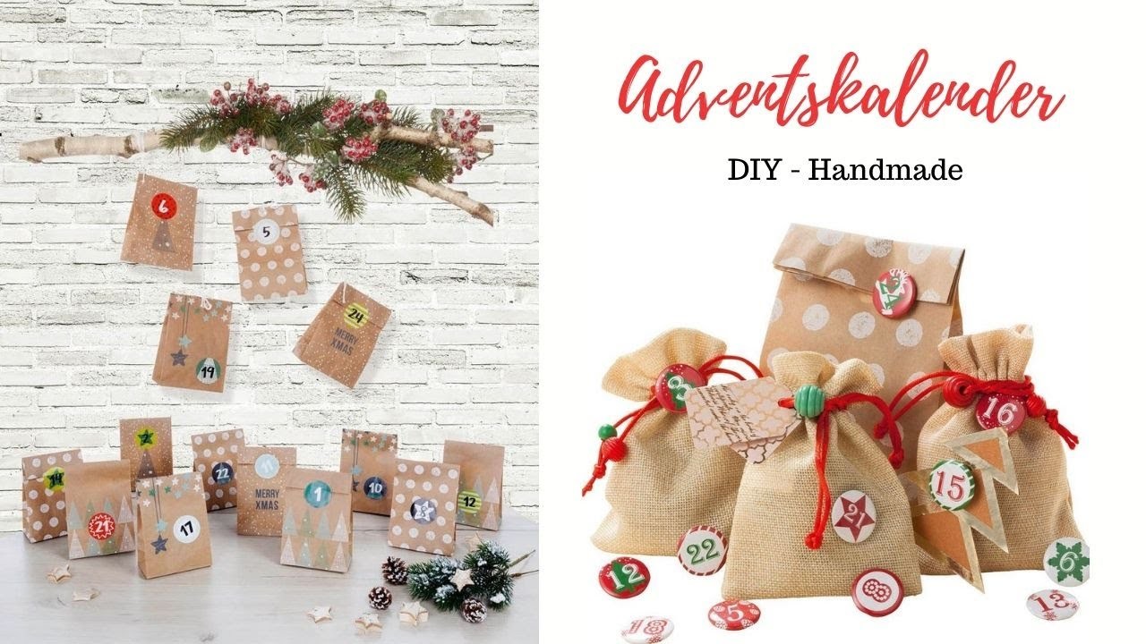 Adventskalender. DIY. Handmade. Folia