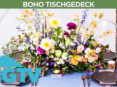 Boho Tischgedeck | DIY | HGTV Deutschland