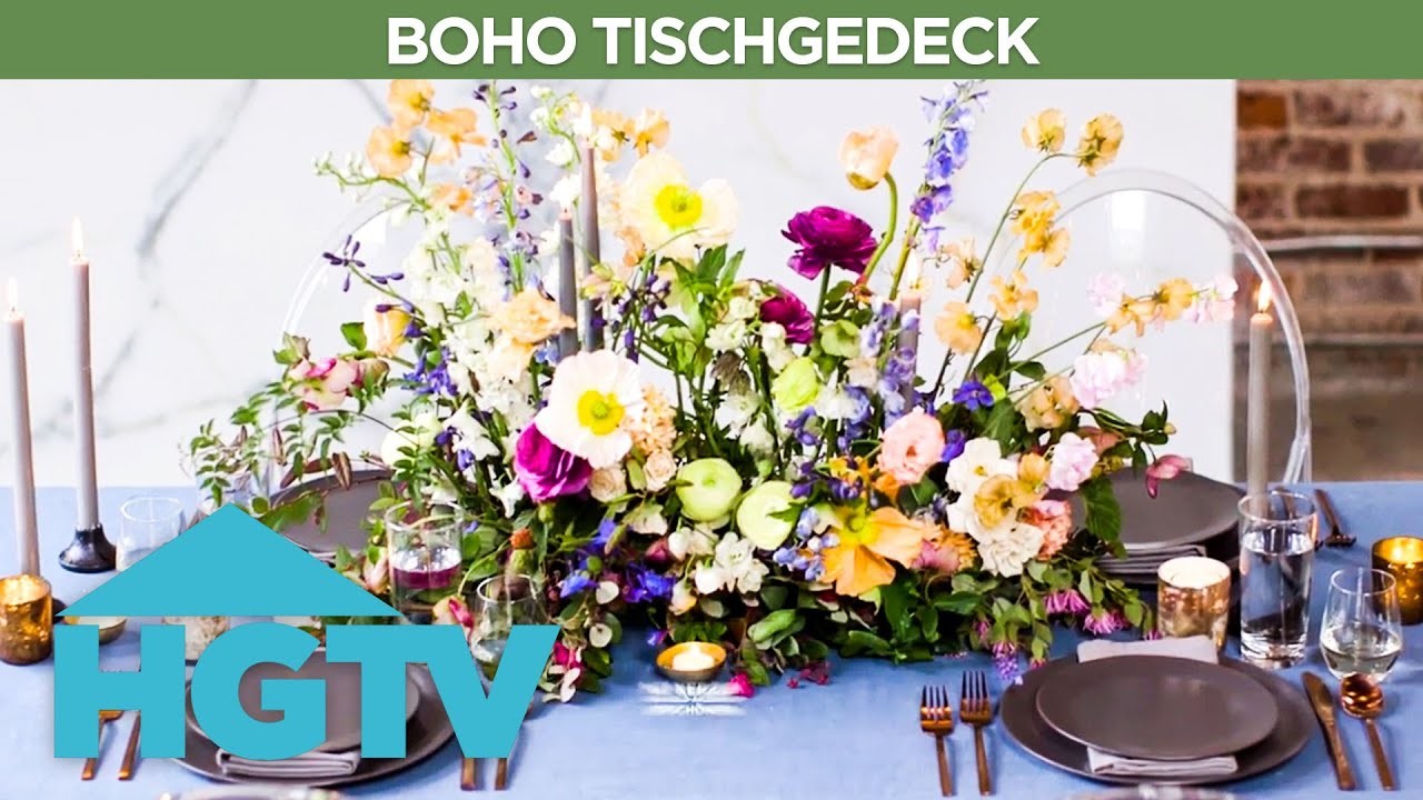 Boho Tischgedeck | DIY | HGTV Deutschland