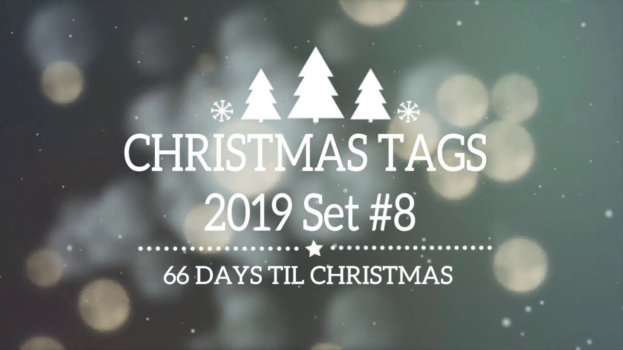 Christmas Tags Set #8