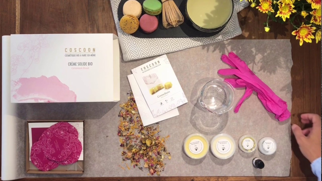 Coscoon DIY Cosmetic - How-To -Make - Anleitung für sechs DIY-CremeSteine