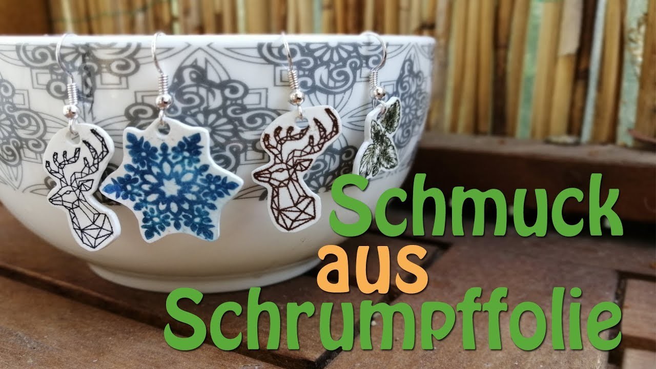 DIY: Schmuck aus Schrumpffolie