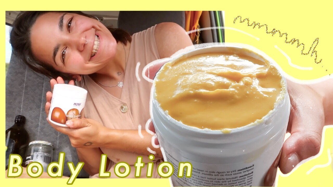 DIY Shea Butter Body Lotion ohne Mixer