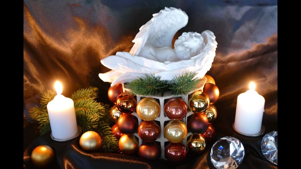 DIY Weihnachtsdeko – upcycling – christmas decoration – Новогоднее украшение