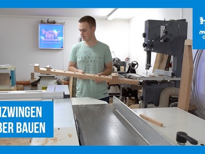 Leimzwingen selber bauen.DIY wood clamps