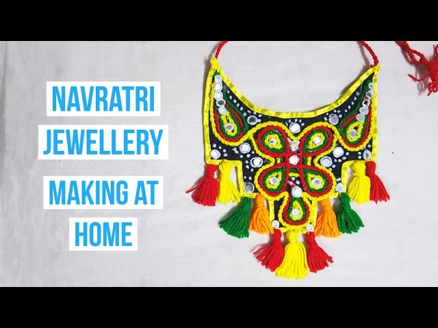 NAVRATRI JEWELLERY, HANDMADE JEWELLERY, JEWELLERY MAKING AT HOME, MODERN JEWELLERY, GIFT SND ART