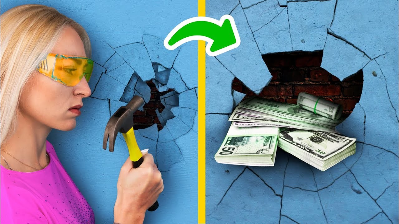 23 Möglichkeiten, Geld Zu Hause Zu Verstecken