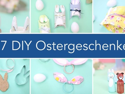 7 DIY Ostergeschenke basteln & nähen | auch mit Kindern