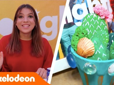 Bastel deinen eigenen Kaktus mit Nevena ???? | #ZusammenZuhause mit Spotlight | Nickelodeon Deutschland