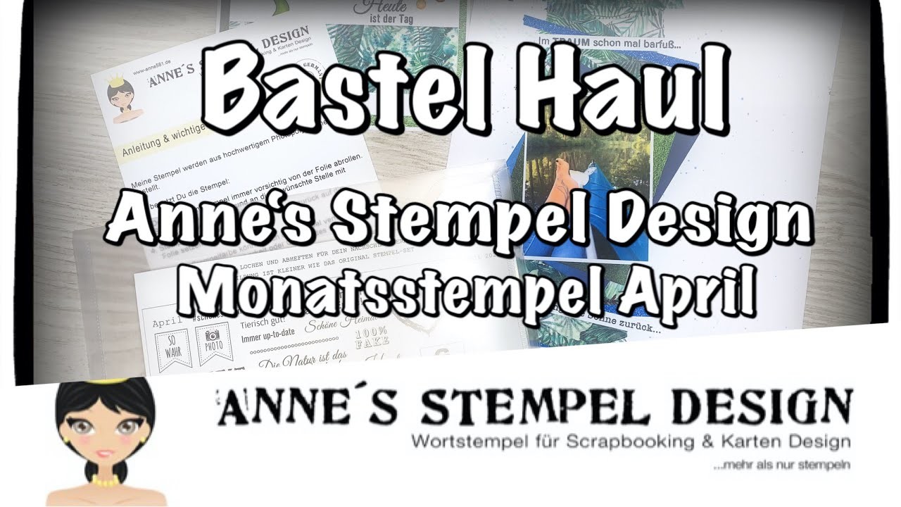 Bastel Haul (deutsch) Shopvorstellung, Online Haul, StempelABO, Stempel im Abo DIY Scrapbook anne581