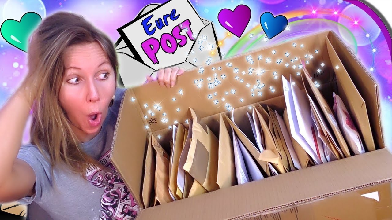 Bonus COOLE FANPOST auspacken ✉ Unposting von Zuschauerbriefen ???? Mailday